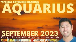 Aquarius September 2023 - UNIVERSE: "YOUR WISH IS MY COMMAND" 🌠 EPIC MONTH! 😍🚀 Tarot Horoscope ♒️