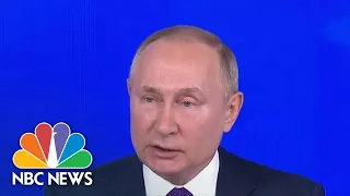 Putin Says Russia Doesn’t Want War With Ukraine