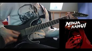 Ninja Kamui OP - vengeance (coldrain) Guitar Cover (Rhythm + Lead)