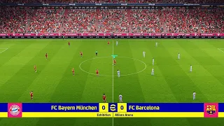 eFootball 2022 - FC Bayern Munich vs FC Barcelona ● ULTRA GRAPHICS 4K 60FPS Gameplay Version 1.0