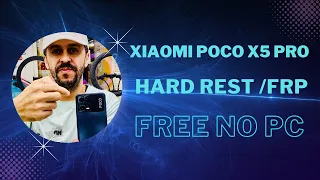 Xiaomie poco X5 pro hard rest /FRP bypass free without pc ,تخطي حساب وفورمات شاومي بوكو X5 برو مجانا