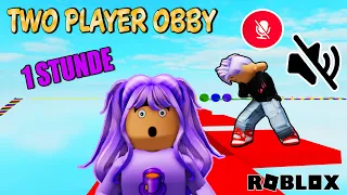 Wir spielen 1H lang Two Player Obbys! Roblox @itskaantastic