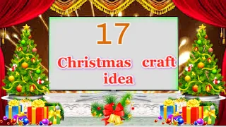 17 Easy Christmas craft idea with simple materials step by step | DIY Christmas craft idea🎄204