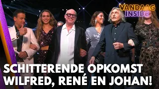 Schitterende opkomst van Wilfred, René en Johan bij oudejaarsspecial