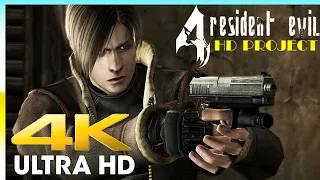 Resident Evil 4 HD Project 1.0 All Cutscenes Game Movie 4K 60 FPS Ultra HD