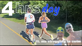 I Tried Training Like a Pro Triathlete for A Day *so tough* ft. Ari Klau