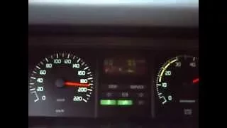 Renault 25 GTX 2 2L 205 kms/h. 127.38mph