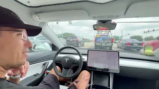 Tesla Full Self Driving (FSD) Test Drive — 3 Interventions