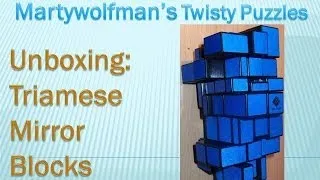 Unboxing: Triamese mirror blocks Tower by CubeTwist