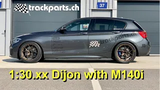 Dijon 1:30.xx BMW M140i trackparts.ch - Öhlins