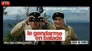 LE GENDARME EN BALADE (1970) : Répliques et scènes cultes avec LOUIS DE FUNES , MICHEL GALABRU ...