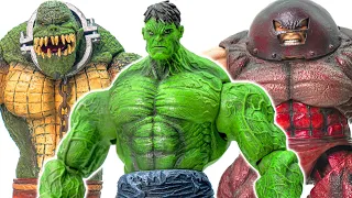 HULK vs CROCODILE vs JUGGERNAUT | Toys Pretend Play Action Figure #toysplaytime