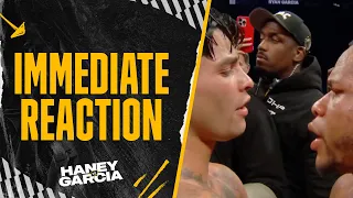 "Let's Run It Back!" Ryan Garcia & Devin Haney Talk After Epic Fight