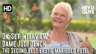 Dame Judi Dench On Set Interview - The Second Best Exotic Marigold Hotel