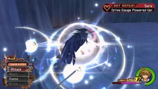 Kingdom Hearts 2.5 HD Remix - Kingdom Hearts 2 Final Mix - Sephiroth Boss & Cloud vs Sephiroth