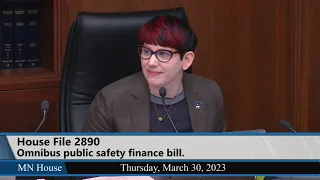 House Public Safety Finance and Policy Committee 3/30/23