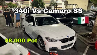 340i Vs SS | $8,000 Pot #BMW #Camaro #SS