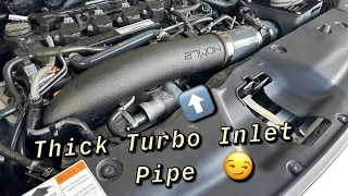 My Civic Si can BREATH BETTER with this Mod | 27won Turbo Inlet Piping