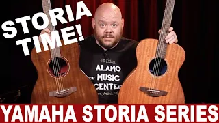 It's STORIA Time! | Yamaha Storia Series Acoustic Guitar Review Storia I vs Storia II vs Storia III