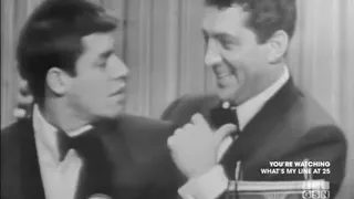 What's My Line? - LOST EPISODE CLIP! Dean Martin and Jerry Lewis (Jan 24, 1954)