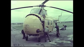 RAF Westland Whirlwind HAR.2 rescue training (1960)
