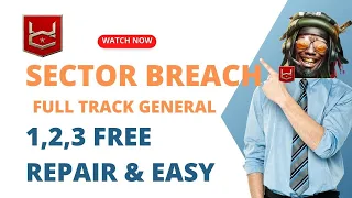 War Commander Sector Breach  General bases 1-2-3 Free Repair.