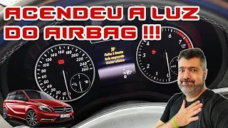 Como consertar a luz do airbag da Mercedes Benz B200