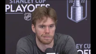 Oilers McDavid Blames Goaltending for Loss?