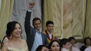 Современная казахская свадьба! Ведущие Аруп и Кемран! Алиев и Валиев! + 7 702 555 08 30
