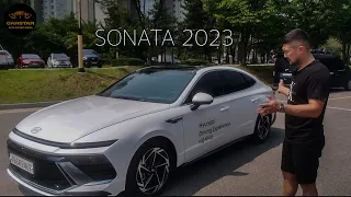 Hyundai Sonata 2023. Тест драйв