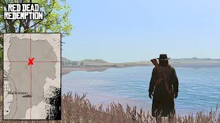 Exploring and Crossing Flat Iron Lake | Red Dead Redemption