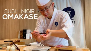 Amazing Craftsmanship & Artful Sushi Nigiri Omakase - Tomi Sushi Omakase * Vlog | 4K