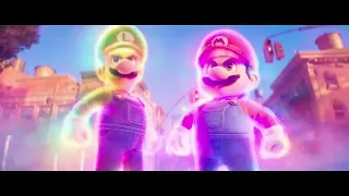 The Super Mario Bros Movie Scene: Luigi saves Mario/The Final Battle