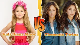 Kids Diana Show VS Clements Twins (Ava And Leah ) Transformation 👑 New Stars From Baby To 2023