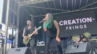 The Letter Black at Creation Festival Northeast 2022 - 7/1/22