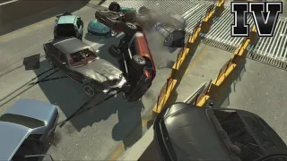 GTA IV - Crashes, Bailouts, Ragdolls & Fails Compilation #59 [1080p]