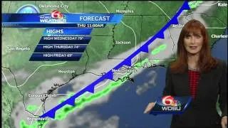 Tuesday Evening: Warm Wednesday and Cooler Thursday