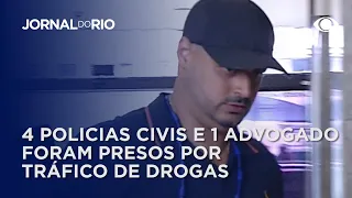 Policiais civis foram presos por tráfico de drogas