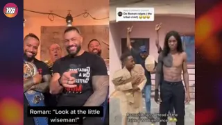 Roman Reigns reacts to TikTok star's hilarious Bloodline entrance video