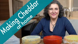 Make Cheddar at Home--Amazing Cheddar Recipe