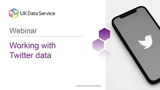Webinar: Working with Twitter Data