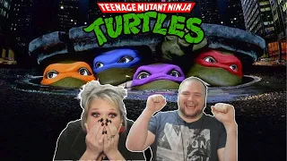 TEENAGE MUTANT NINJA TURTLES (1990) REACTION | WIFES FIRST TIME WATCHING