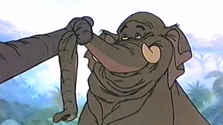 The Jungle Book (1967) - Hathi Helps Bagheera to Find Mowgli