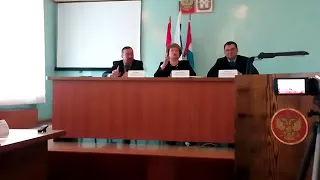 Вижевитова на встрече по Данилову с охотниками