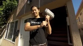 Guy Builds a Replica of Thor's Hammer That Only He Can Pick Up