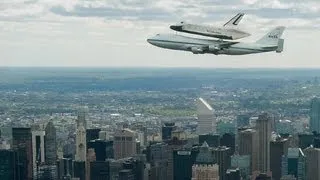 Space shuttle Enterprise makes its final journey