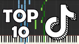 Top 10 TikTok Songs (Piano Tutorial)