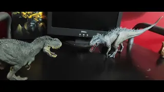 Indominus Rex realista (comparativa)🦖