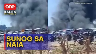 #OBP | Ilang sasakyan sa parking area ng NAIA Terminal 3, nasunog!