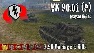 VK 90.01 (P)  |  7,5K Damage 5 Kills  |  WoT Blitz Replays